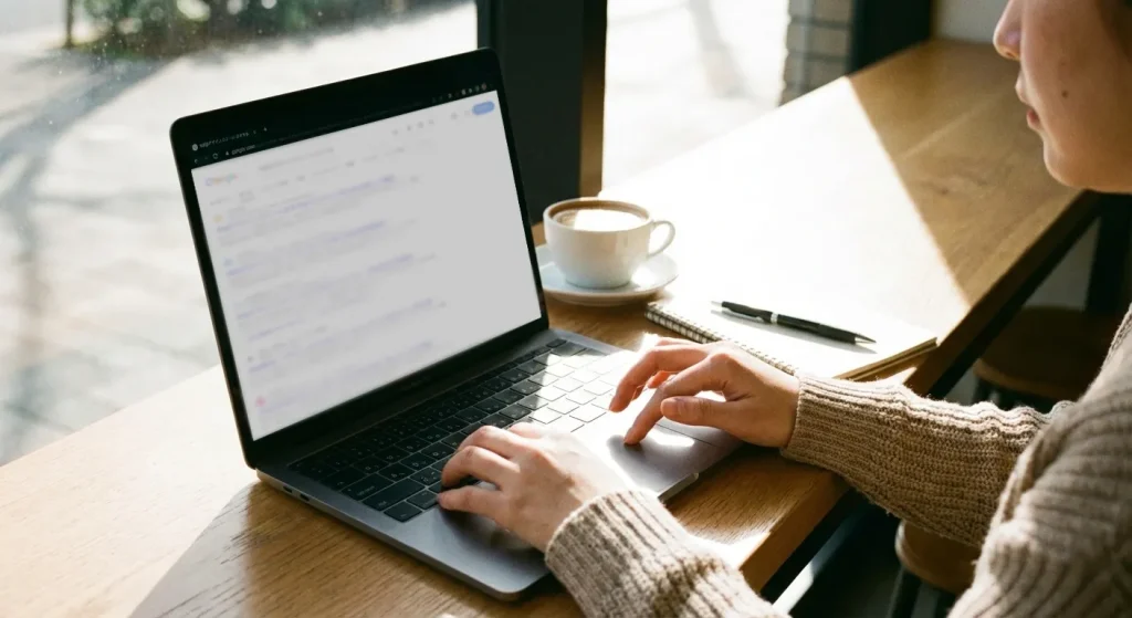 パソコンで検索する